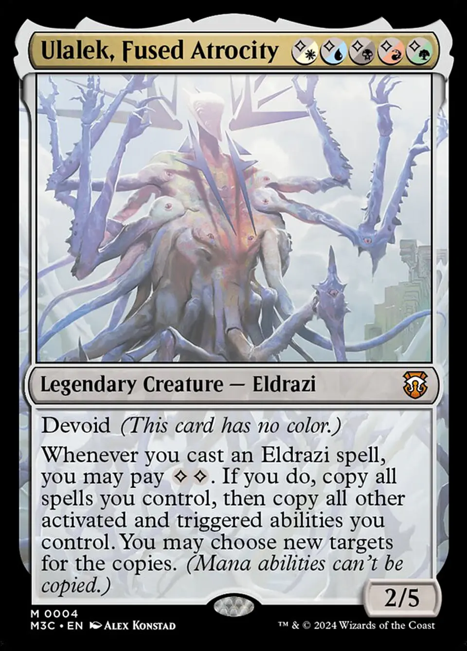 Ulalek, Fused Atrocity (foil) | Inglés | NM | M3C 1