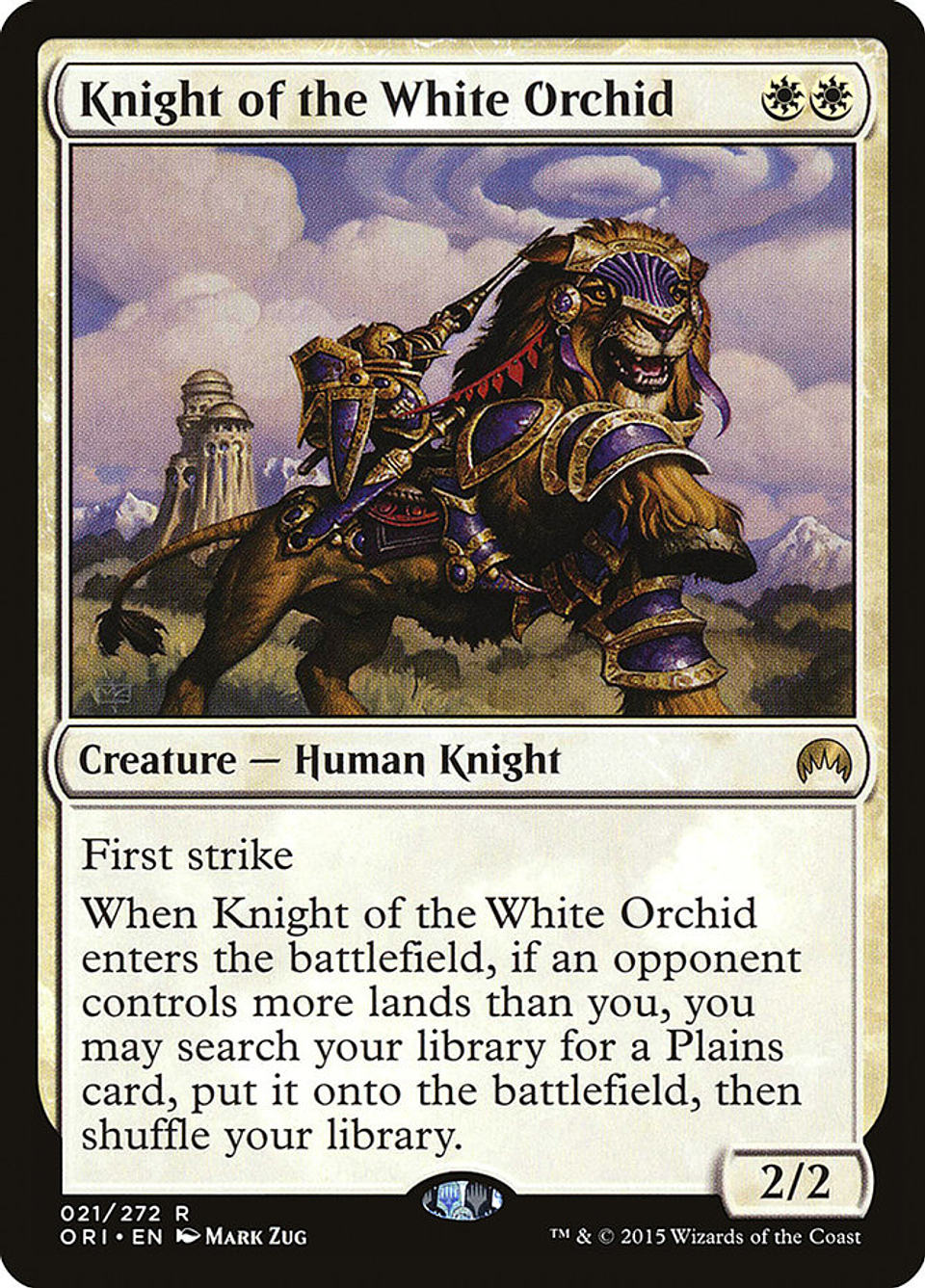 Knight of the White Orchid | Español | NM | ORI 1