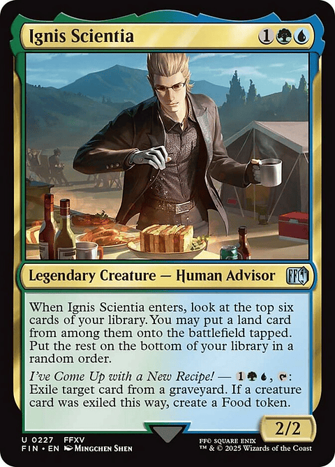 Ignis Scientia (foil) | Español | NM | FIN