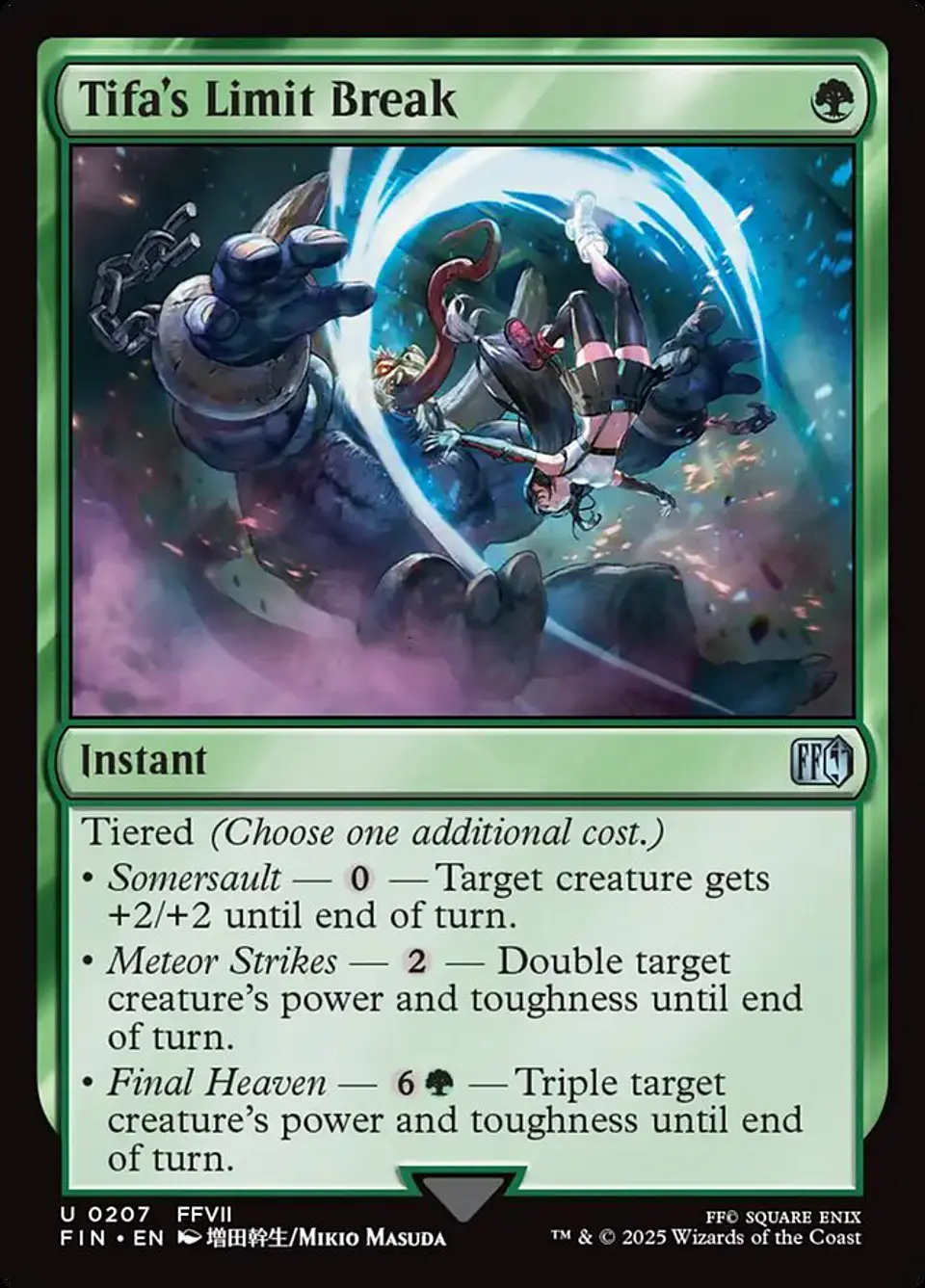 Tifa's Limit Break | Español | NM | FIN 1