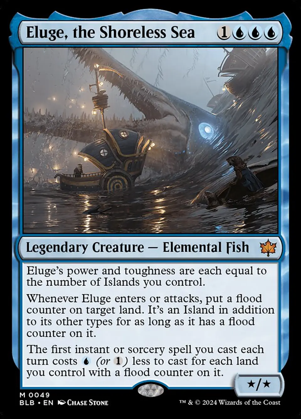 Eluge, the Shoreless Sea | Inglés | NM | BLB 1