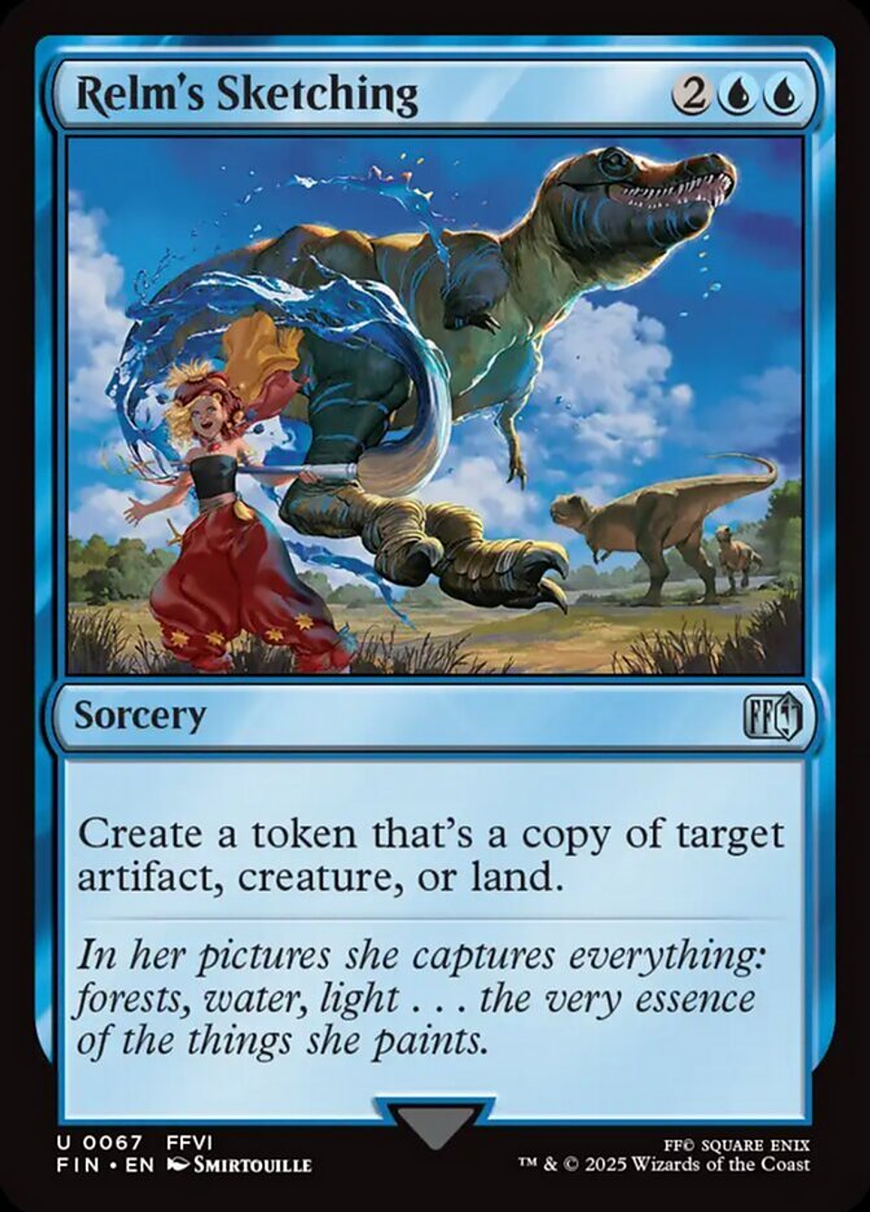 Relm's Sketching | Español | NM | FIN 1