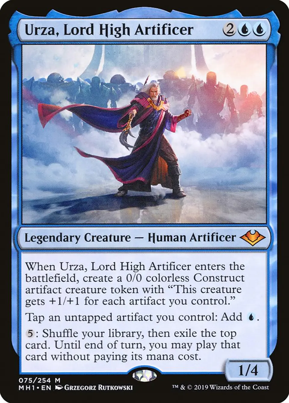 Urza, Lord High Artificer | Inglés | NM | MH1 1