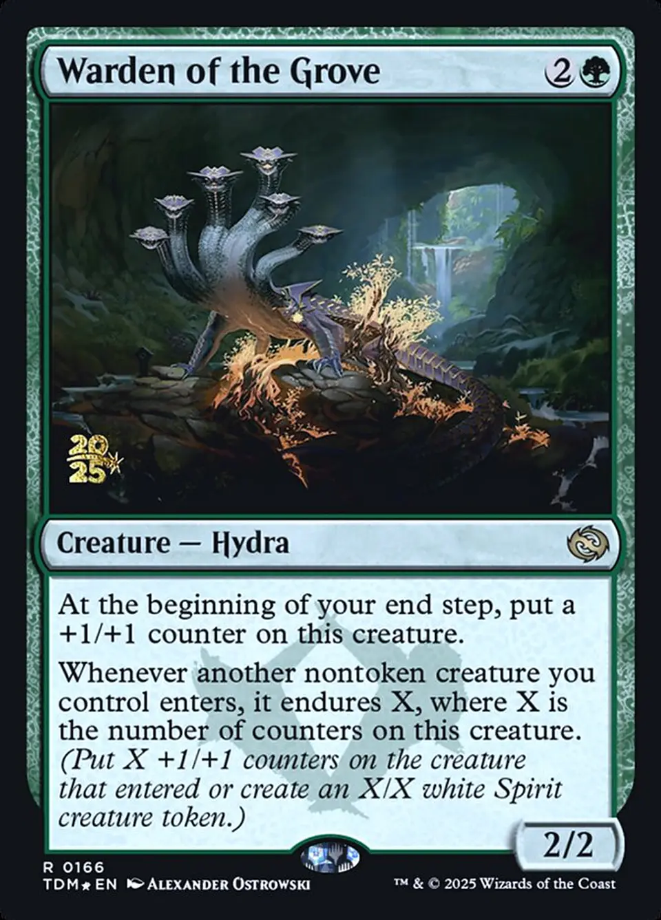 Warden of the Grove (Launch foil) | Inglés | NM | PTDM 1