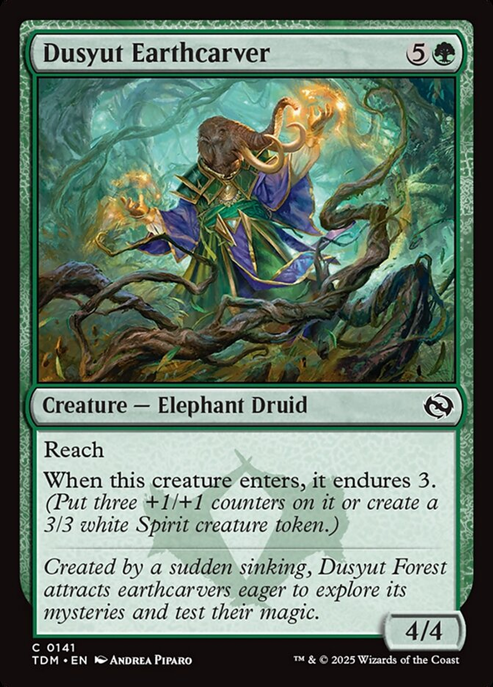 Dusyut Earthcarver | Inglés | NM | TDM 1