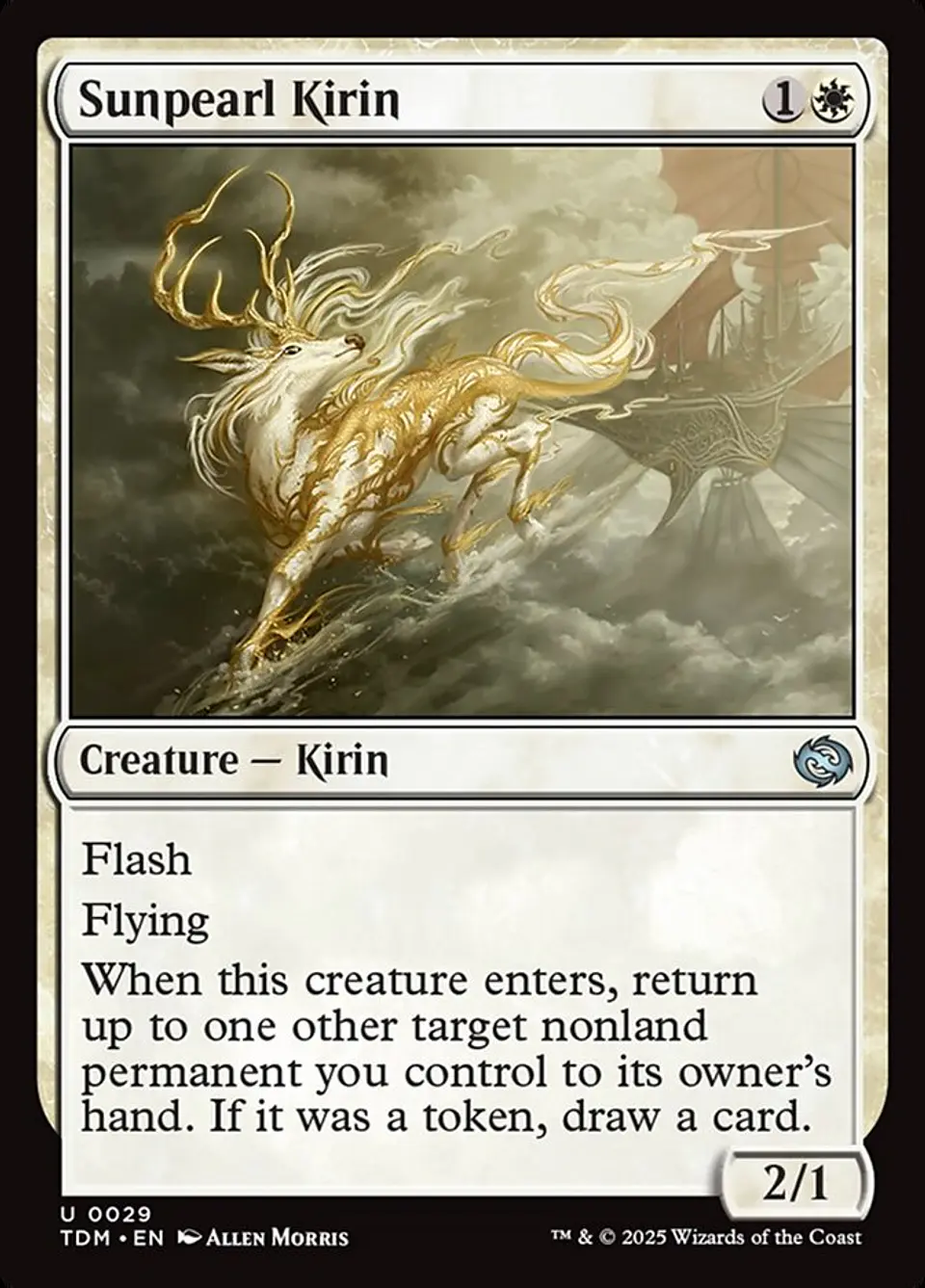 Sunpearl Kirin | Inglés | NM | TDM 1