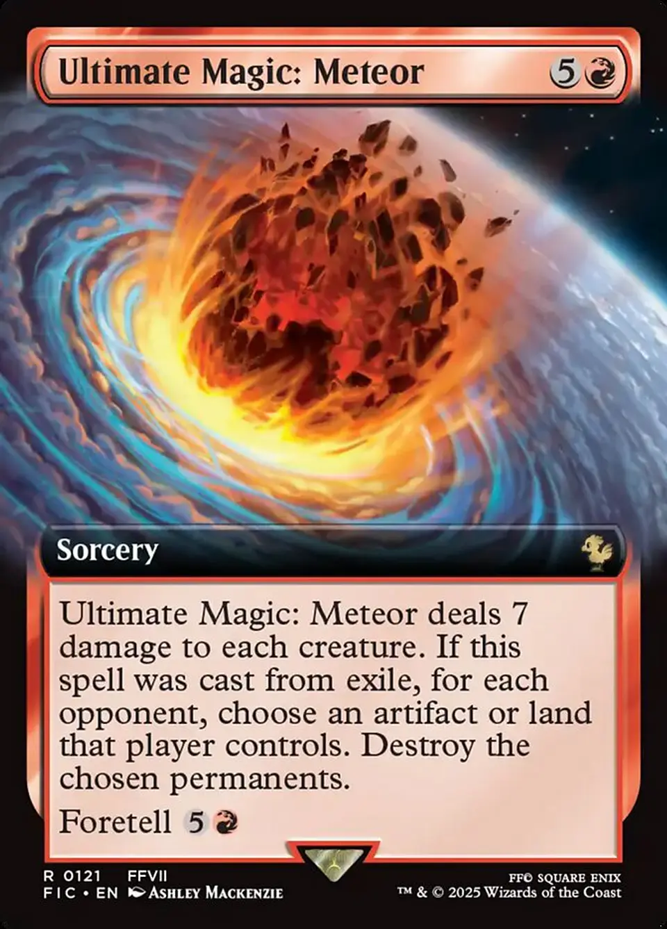 Ultimate Magic: Meteor (Extended Art foil) | Inglés | NM | FIC 1