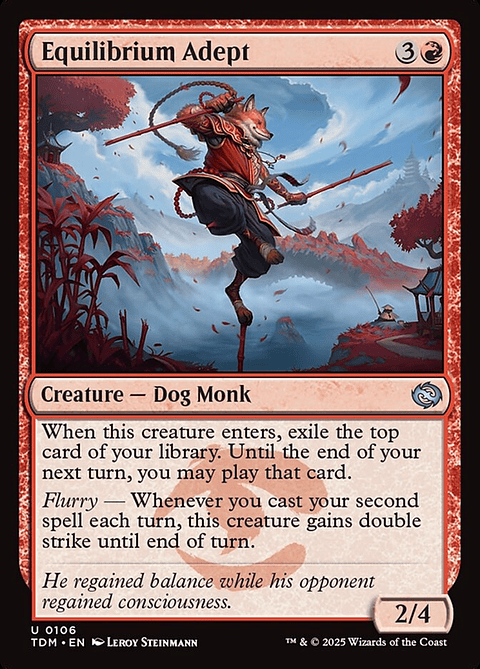 Equilibrium Adept | Inglés | NM | TDM