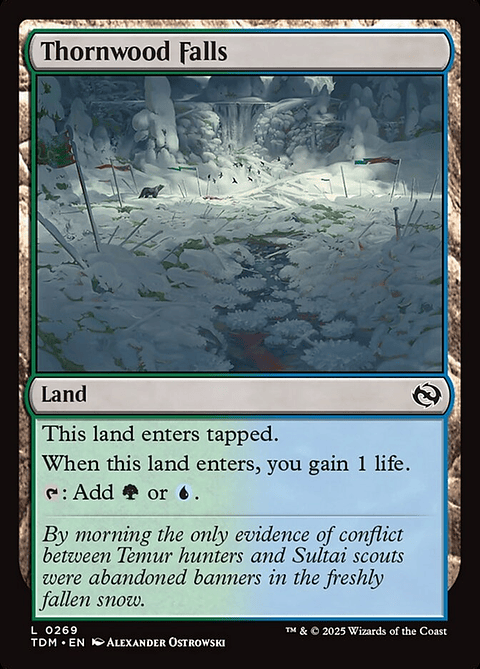 Thornwood Falls | Inglés | NM | TDM