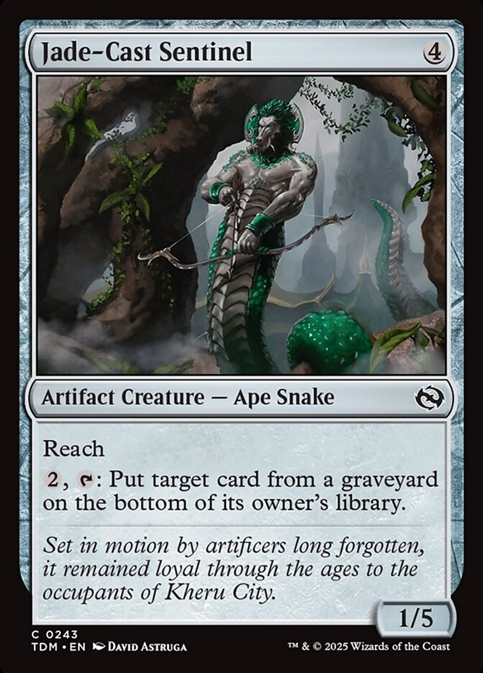 Jade-Cast Sentinel | Inglés | NM | TDM 1