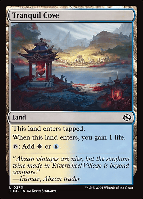 Tranquil Cove | Inglés | NM | TDM