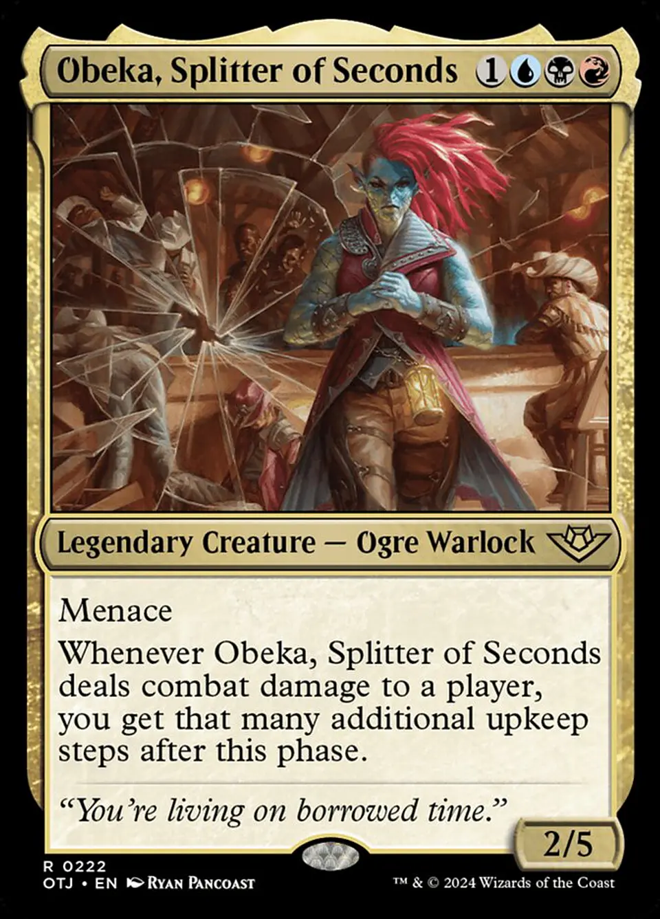 Obeka, Splitter of Seconds | Inglés | NM | OTJ 1