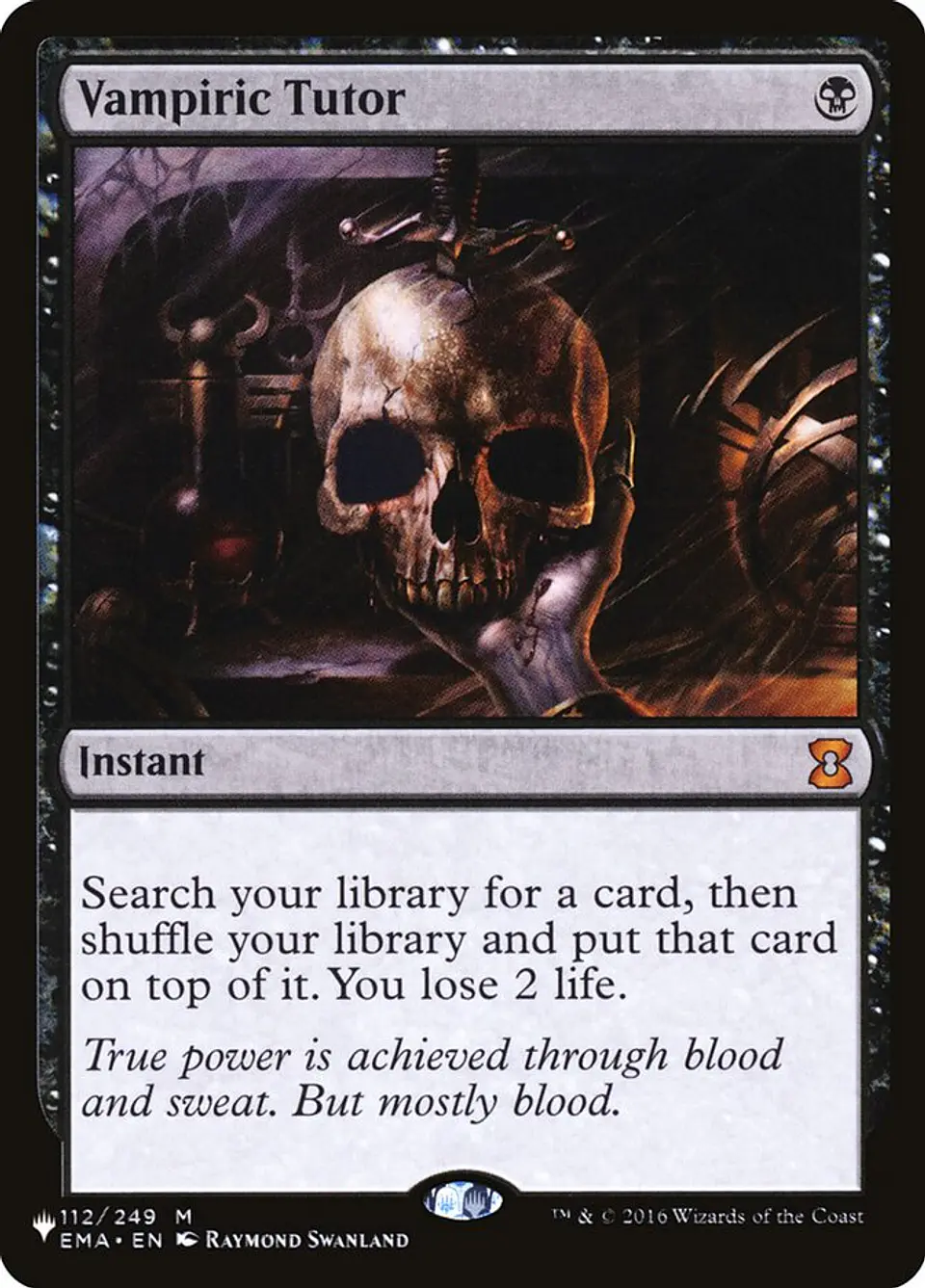 Vampiric Tutor | Inglés | NM | PLST 1