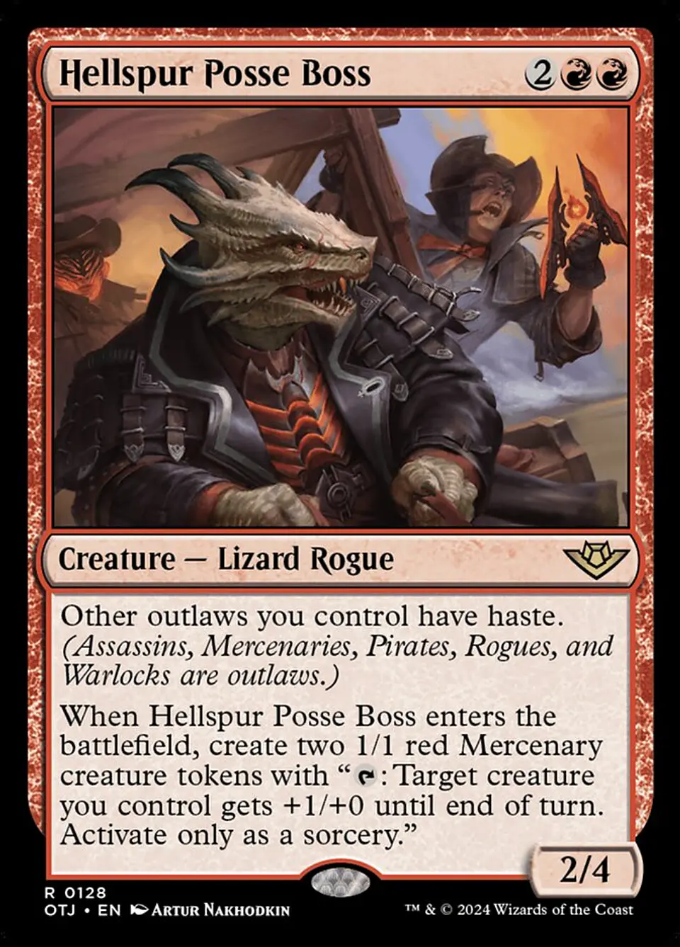 Hellspur Posse Boss | Inglés | NM | OTJ 1