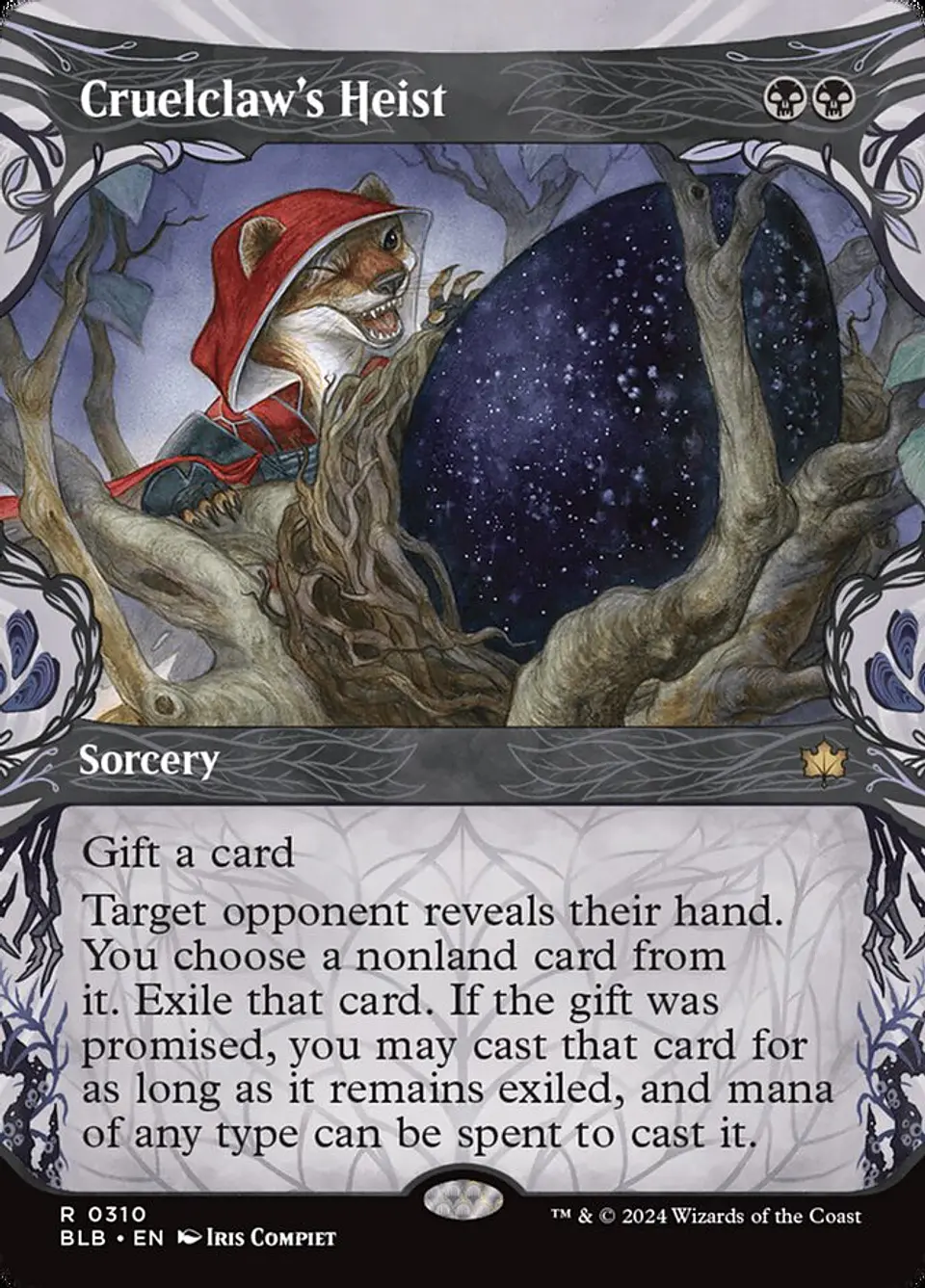 Cruelclaw's Heist (Showcase) | Español | NM | BLB 1