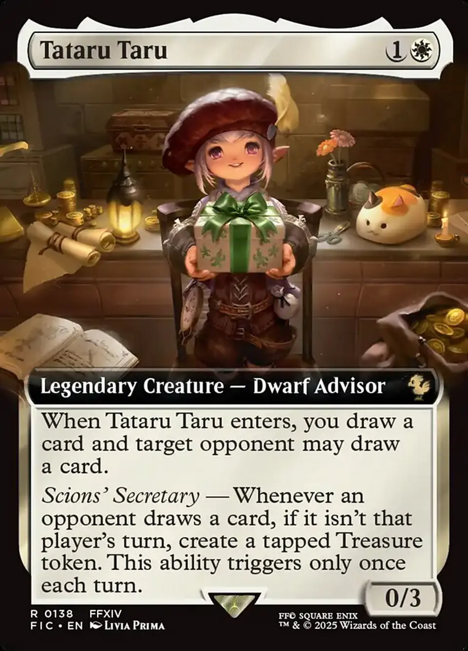 Tataru Taru (Extended Art foil) | Inglés | NM | FIC 1