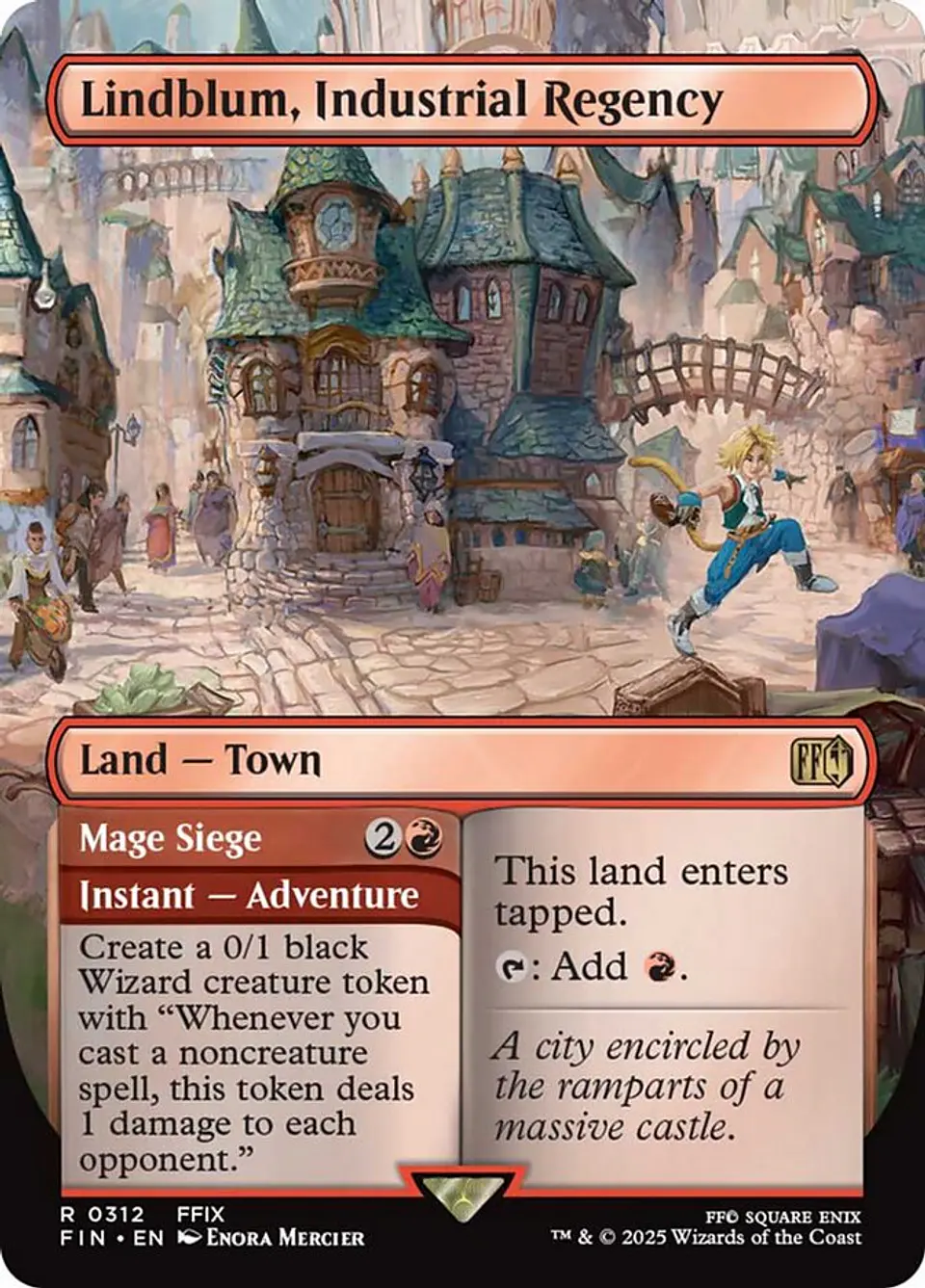 Lindblum, Industrial Regency // Mage Siege (Borderless) | Español | NM | FIN 1