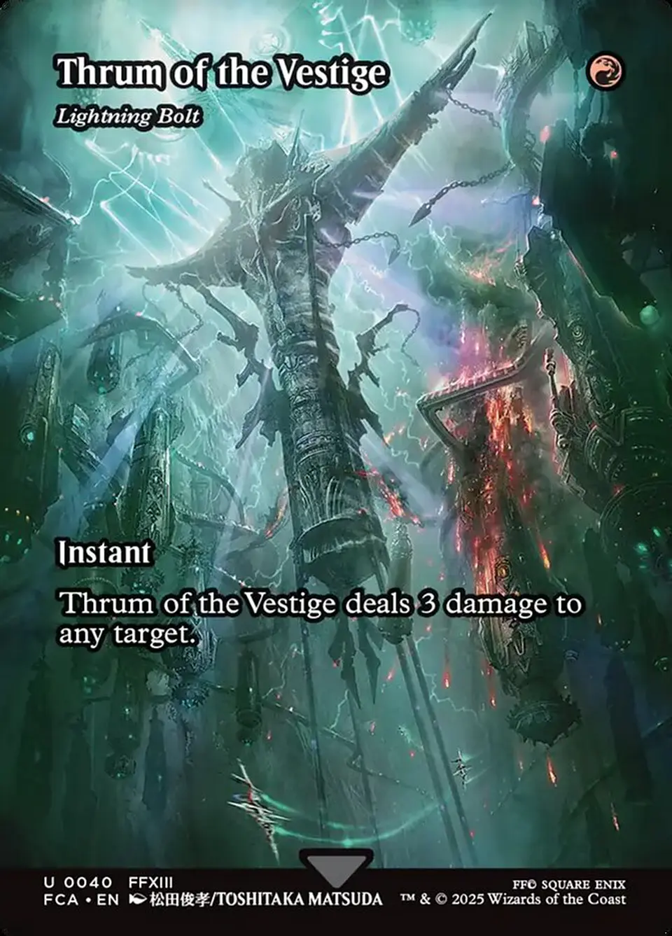 Lightning Bolt (Borderless foil) | Inglés | NM | FCA 1