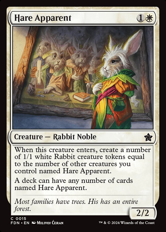 Hare Apparent (foil) | Español | NM | FDN