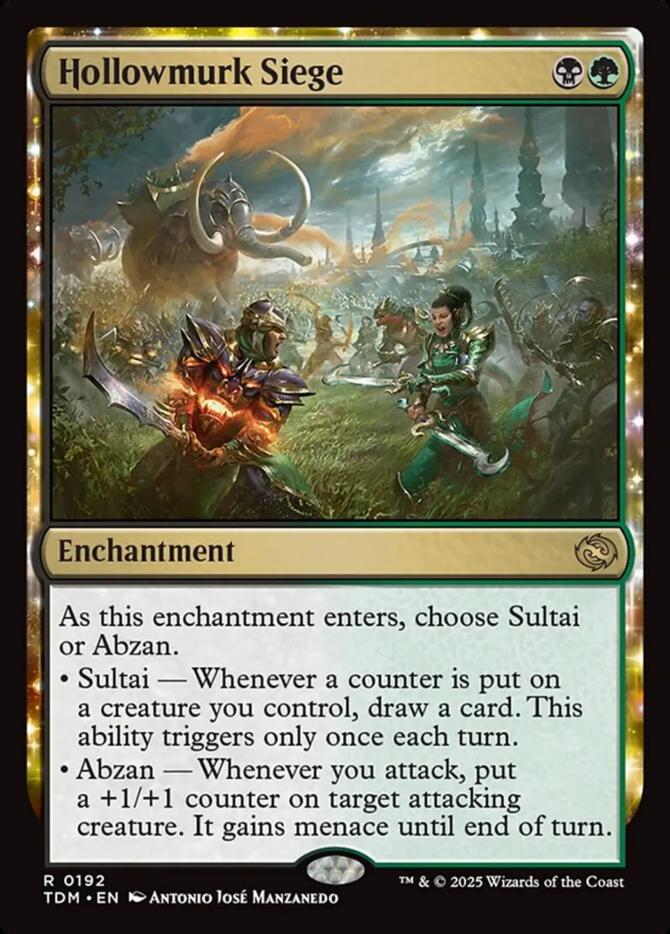 Hollowmurk Siege | Inglés | NM | TDM 1