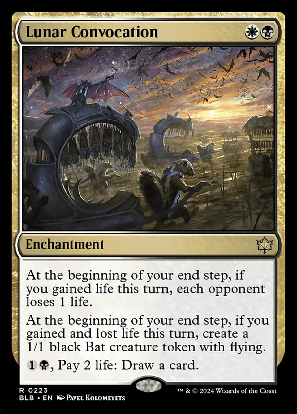 Lunar Convocation (foil) | Español | NM | BLB 1