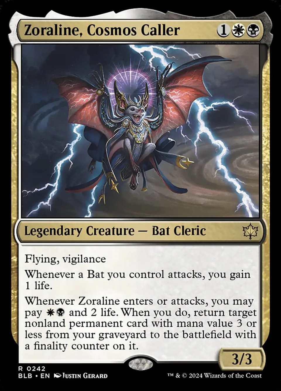 Zoraline, Cosmos Caller | Español | NM | BLB 1