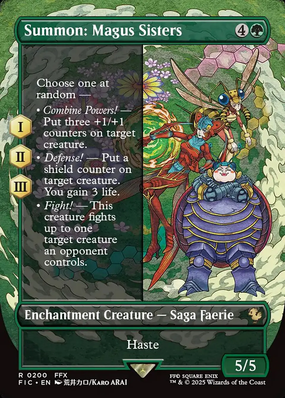 Summon: Magus Sisters (Borderless) | Inglés | NM | FIC 1