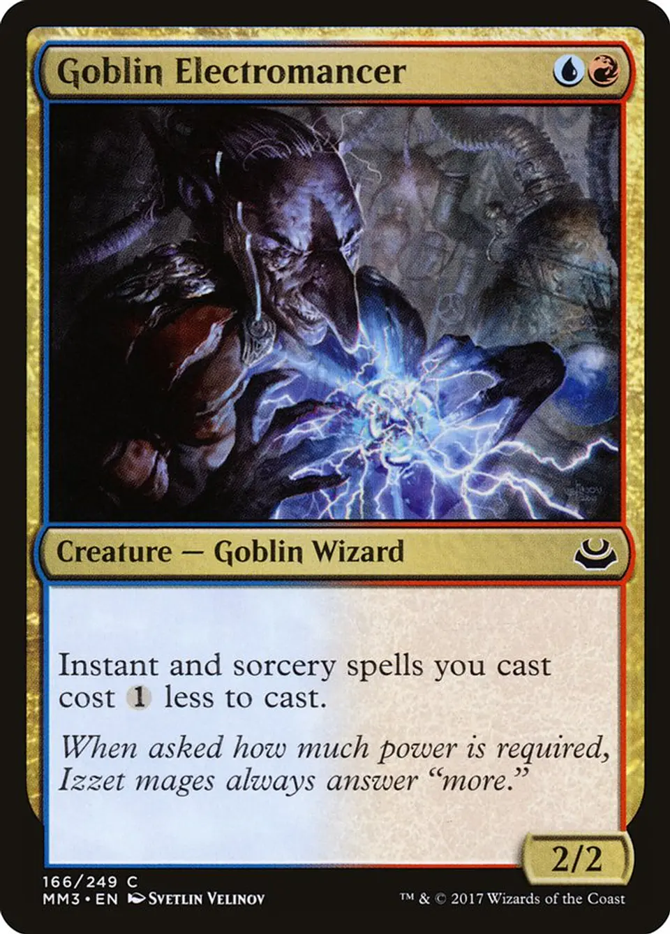 Goblin Electromancer | Inglés | EX | MM3 1