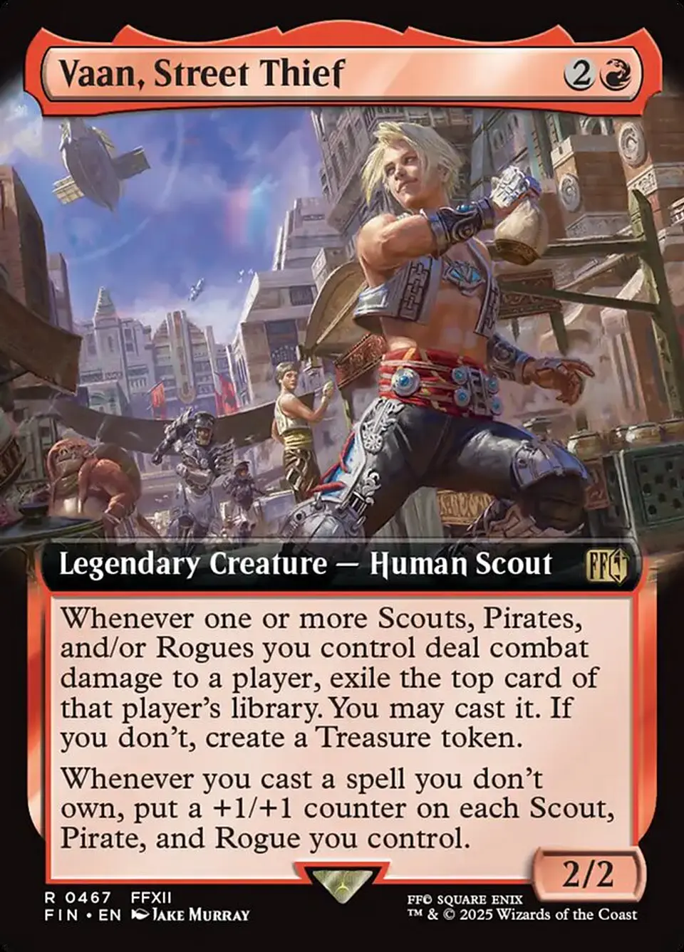 Vaan, Street Thief (Extended Art) | Inglés | NM | FIN 1