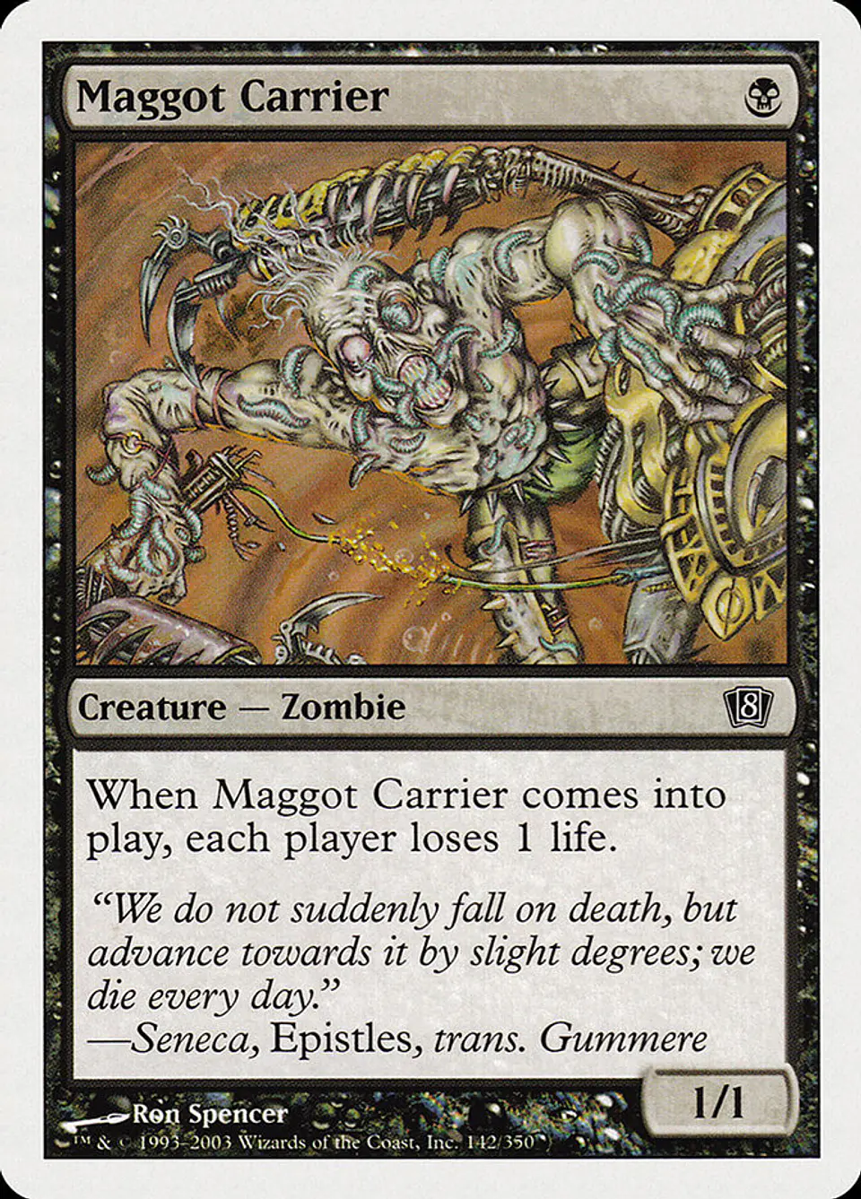 Maggot Carrier | Inglés | EX | 8ED 1