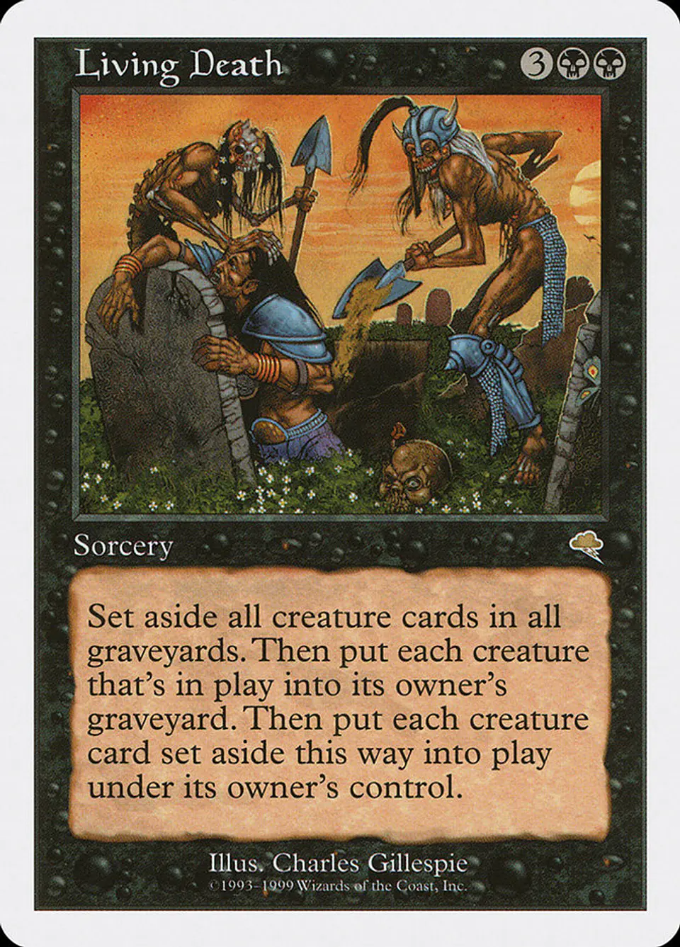 Living Death (Retro Frame) | Inglés | VG | BRB 1