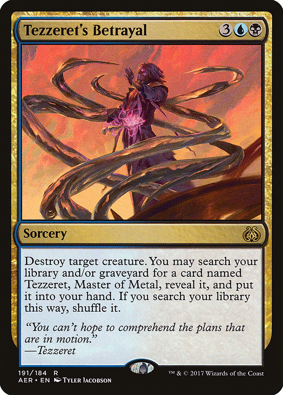 Tezzeret's Betrayal | Español | NM | AER 1