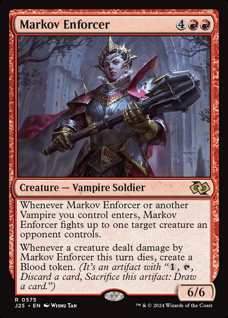 Markov Enforcer | Inglés | NM | J25 1