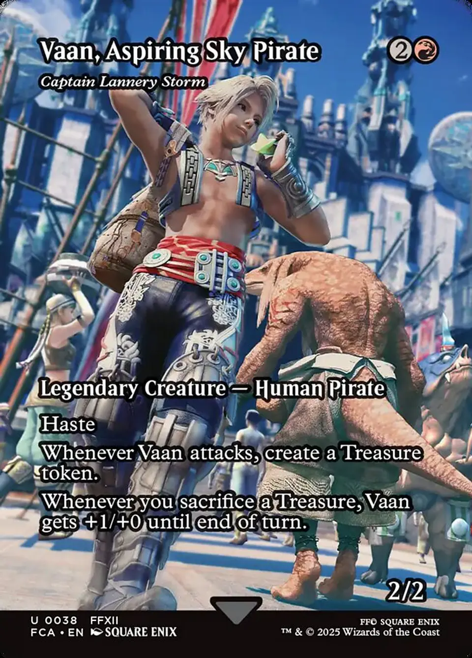 Captain Lannery Storm (Borderless) | Inglés | NM | FCA 1