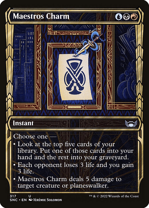 Maestros Charm (Showcase) | Español | NM | SNC