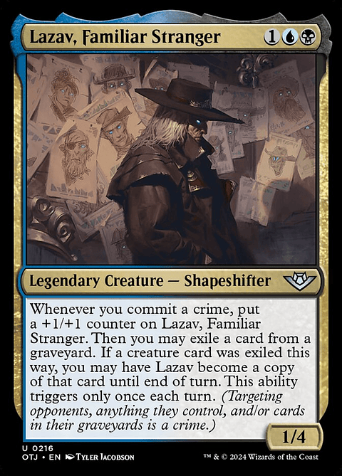 Lazav, Familiar Stranger | Inglés | NM | OTJ