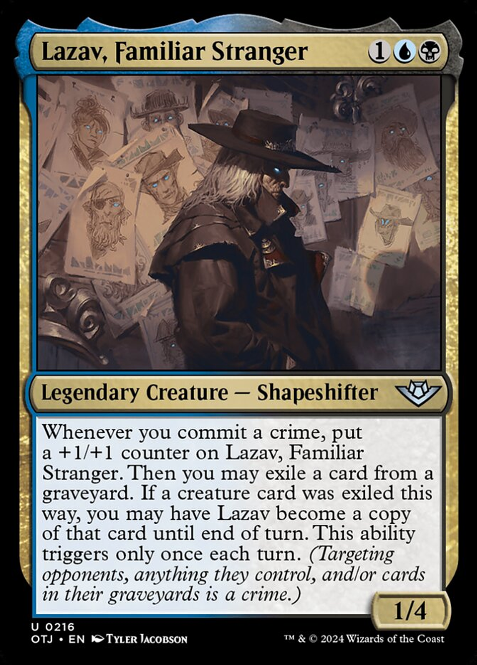 Lazav, Familiar Stranger | Inglés | NM | OTJ 1