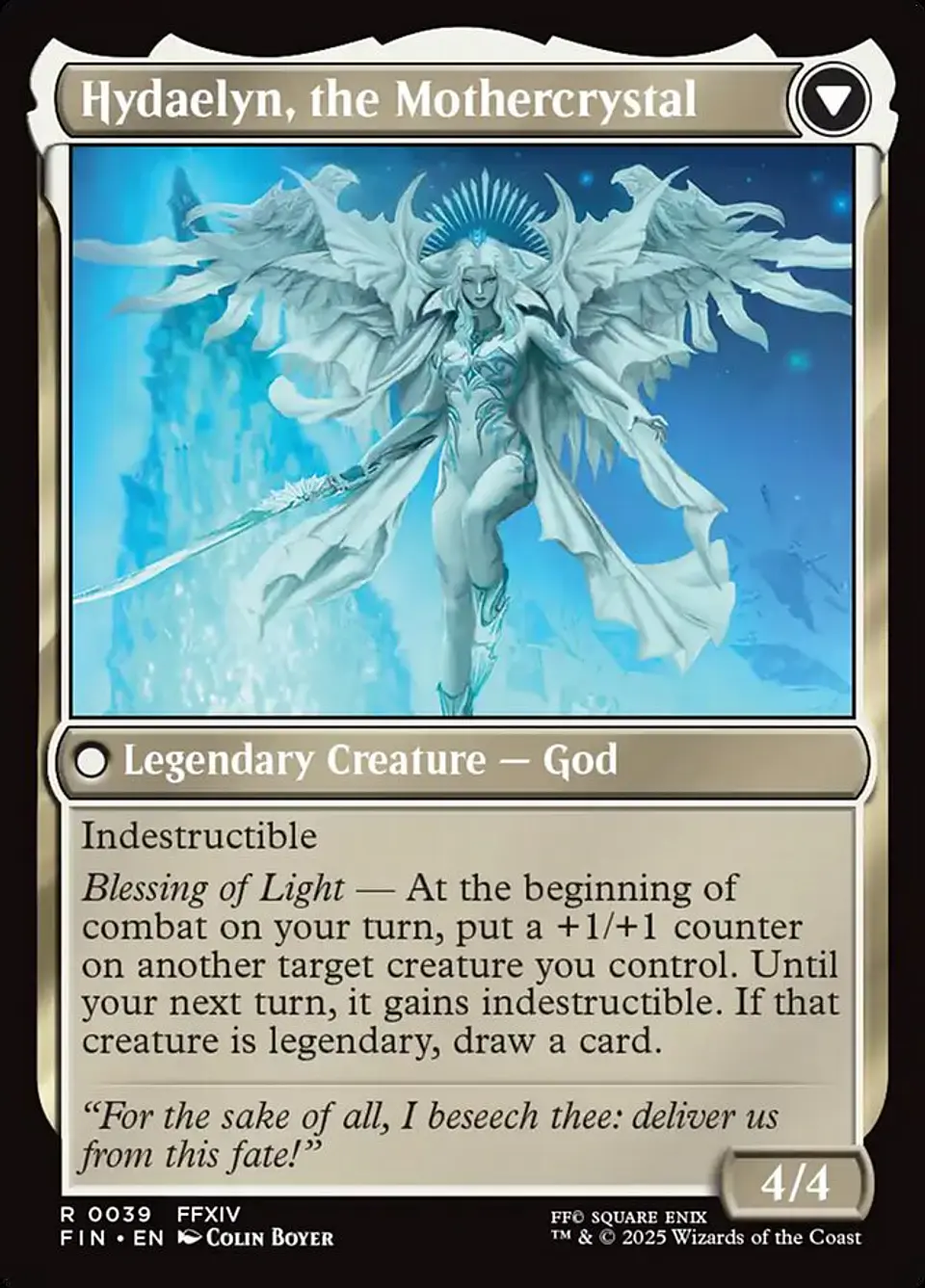 Venat, Heart of Hydaelyn // Hydaelyn, the Mothercrystal | Inglés | NM | FIN 2
