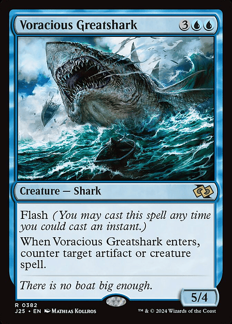 Voracious Greatshark | Inglés | NM | J25
