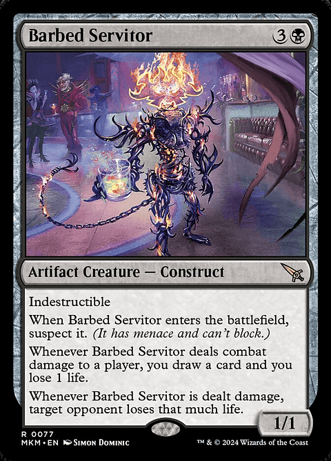 Barbed Servitor | Español | NM | MKM