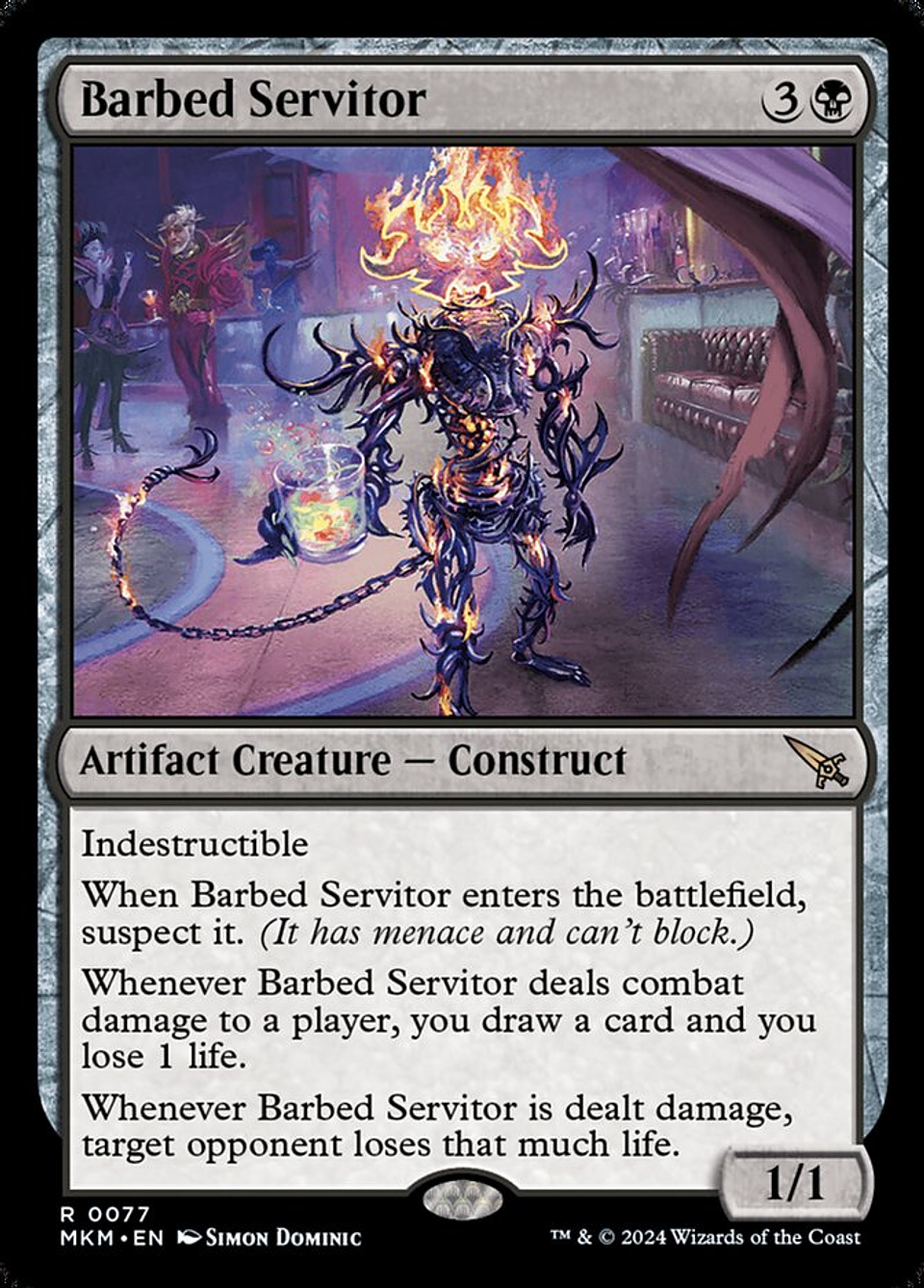 Barbed Servitor | Español | NM | MKM 1
