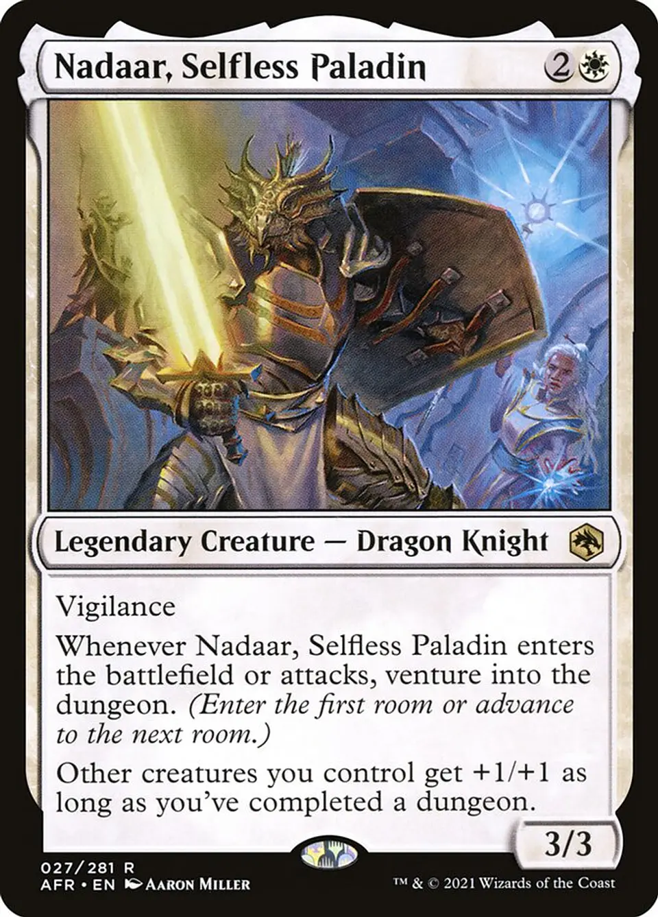 Nadaar, Selfless Paladin | Español | NM | AFR 1