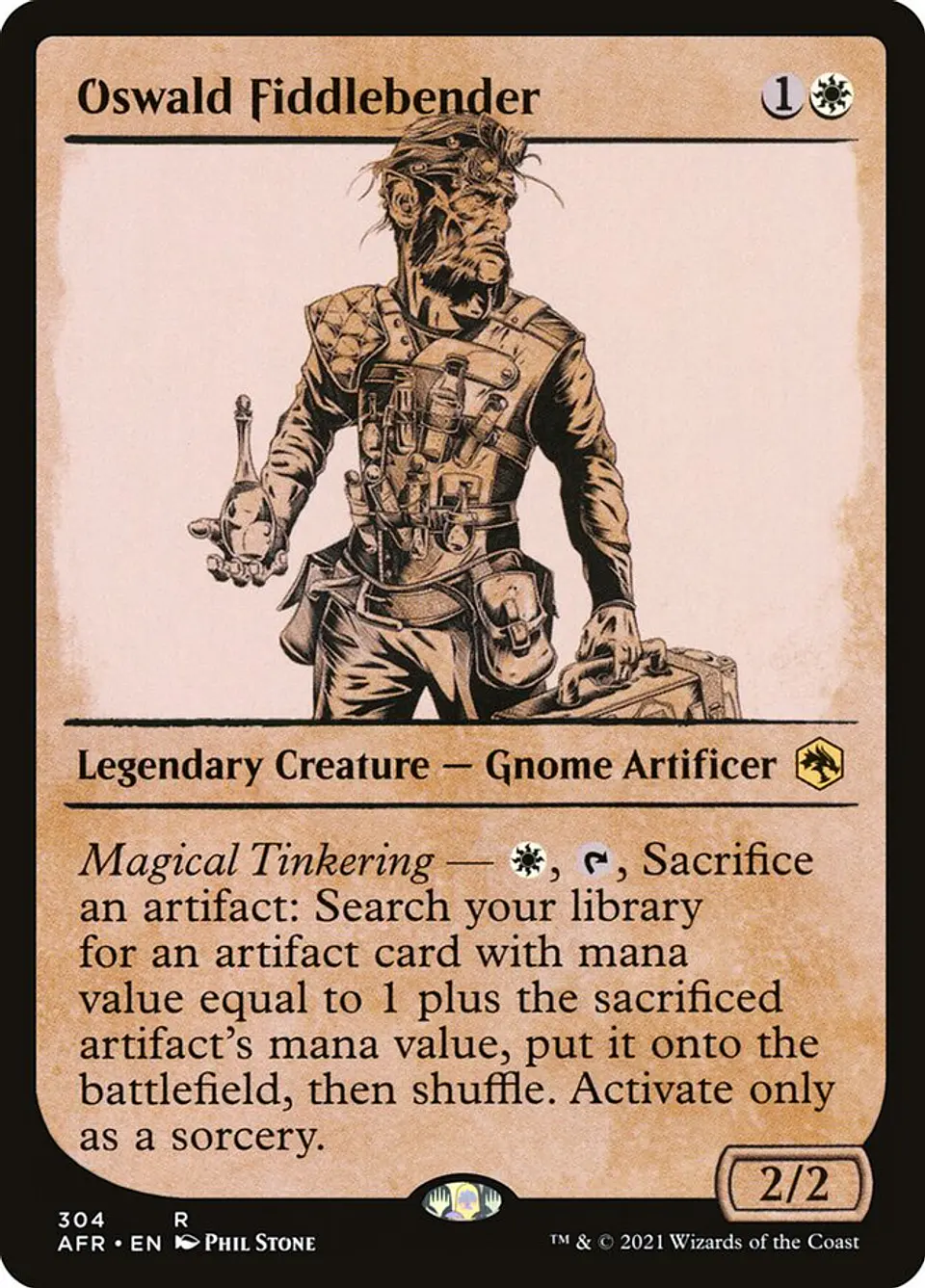 Oswald Fiddlebender (Showcase foil) | Español | NM | AFR 1