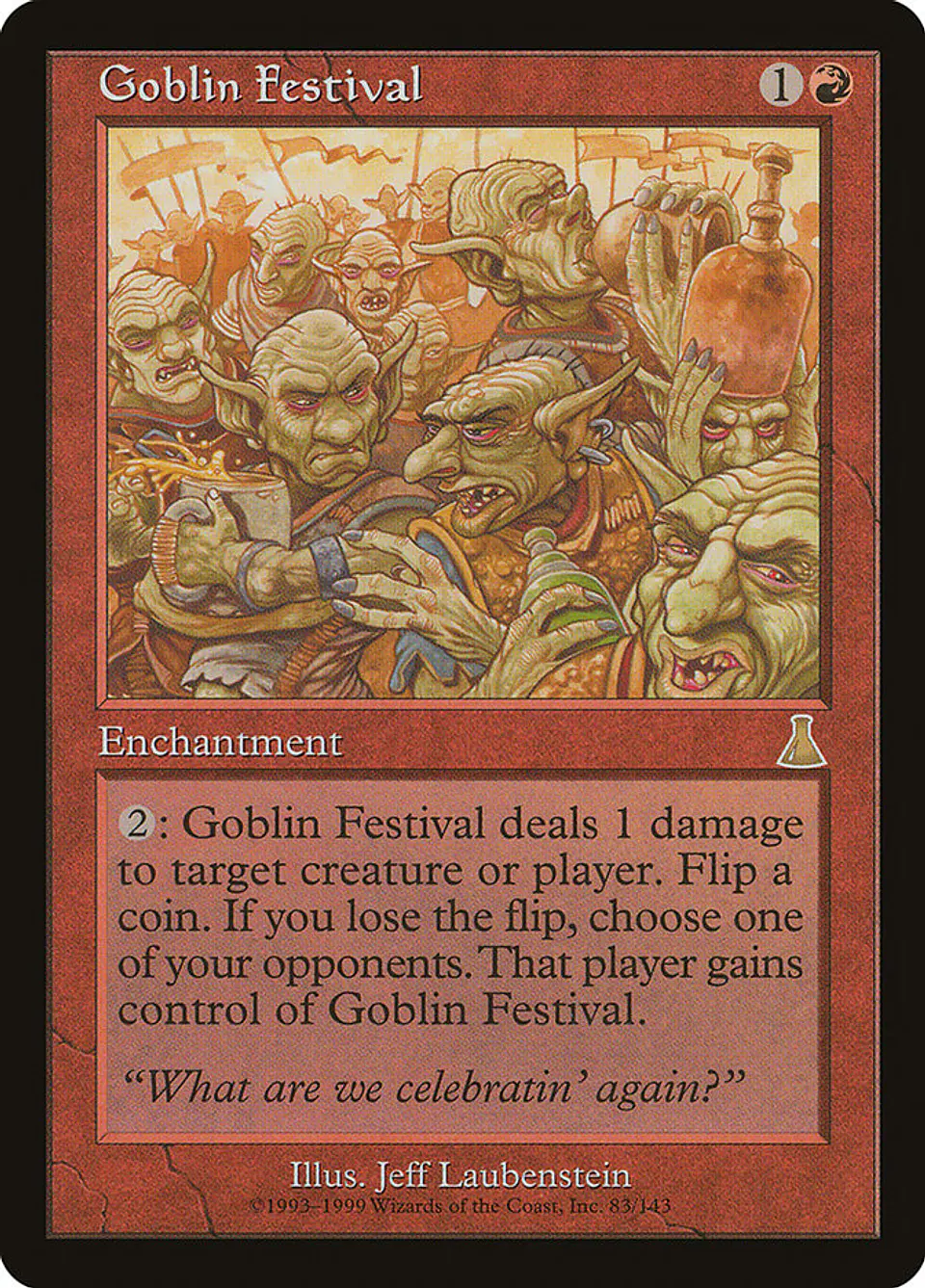 Goblin Festival (Retro Frame) | Inglés | EX | UDS 1