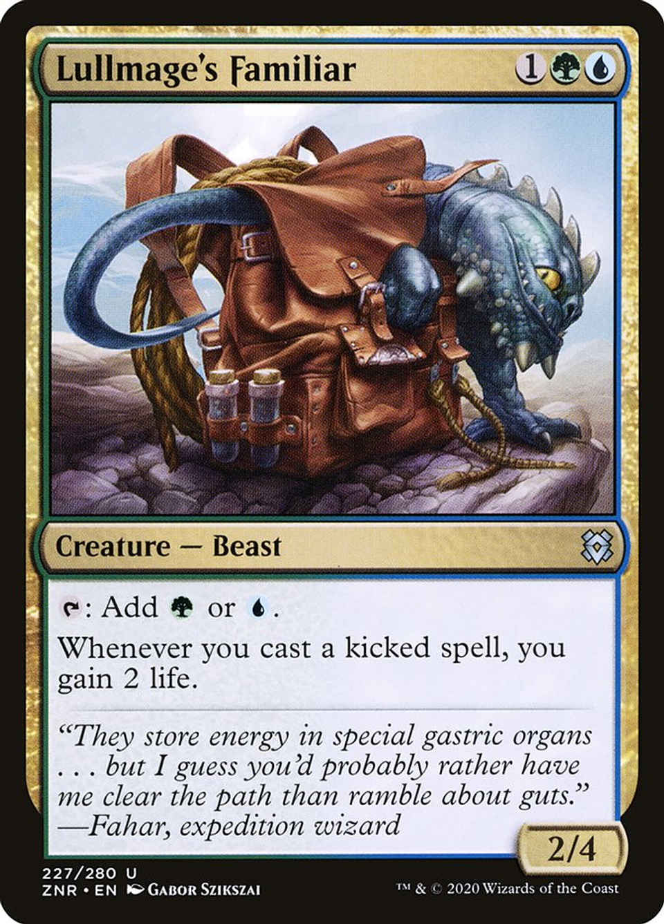 Lullmage's Familiar | Inglés | NM | ZNR 1