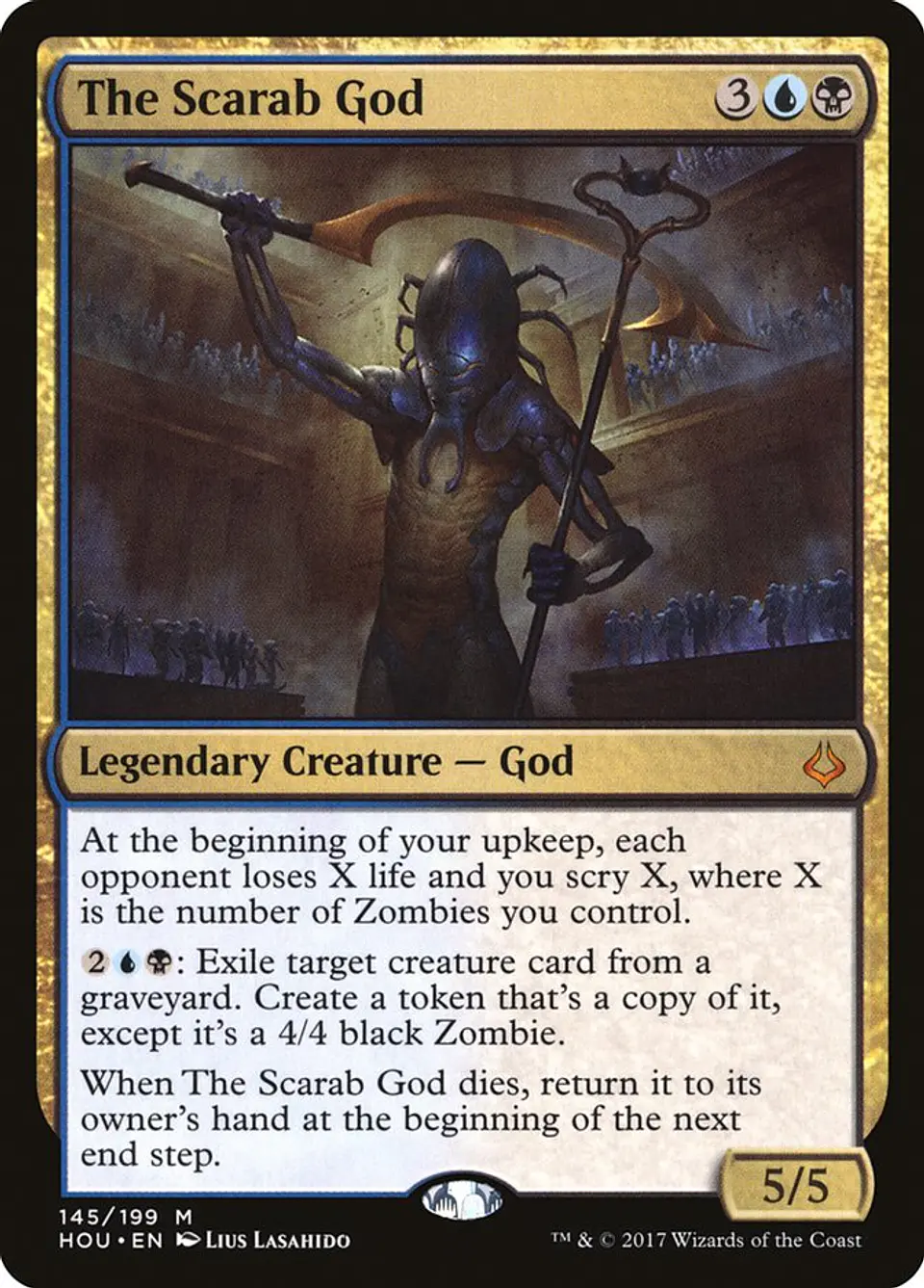 The Scarab God | Inglés | NM | HOU 1