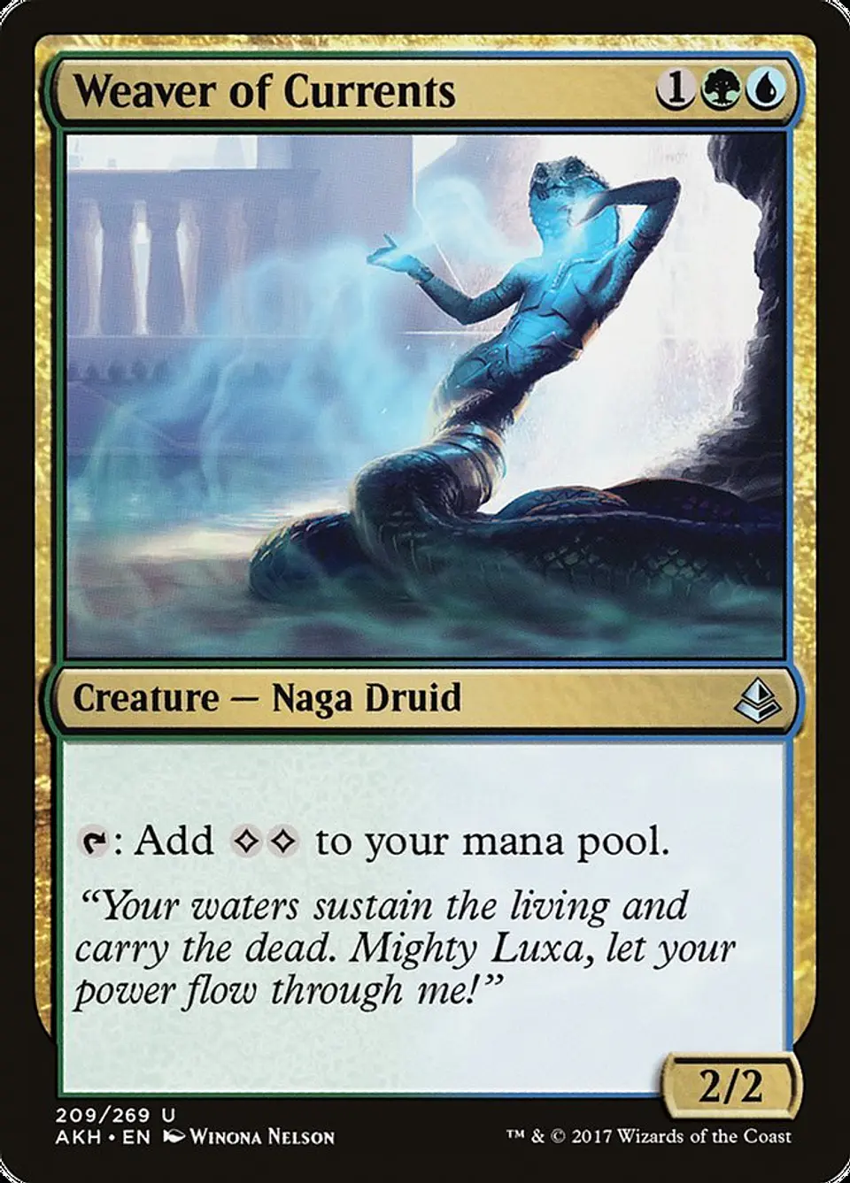 Weaver of Currents | Español | VG | AKH 1