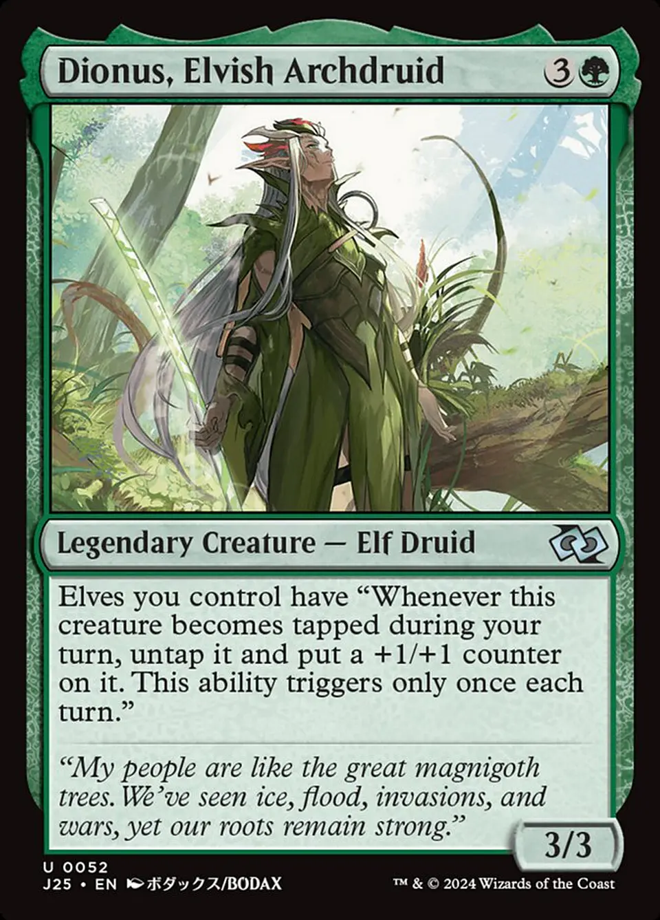 Dionus, Elvish Archdruid | Inglés | NM | J25 1