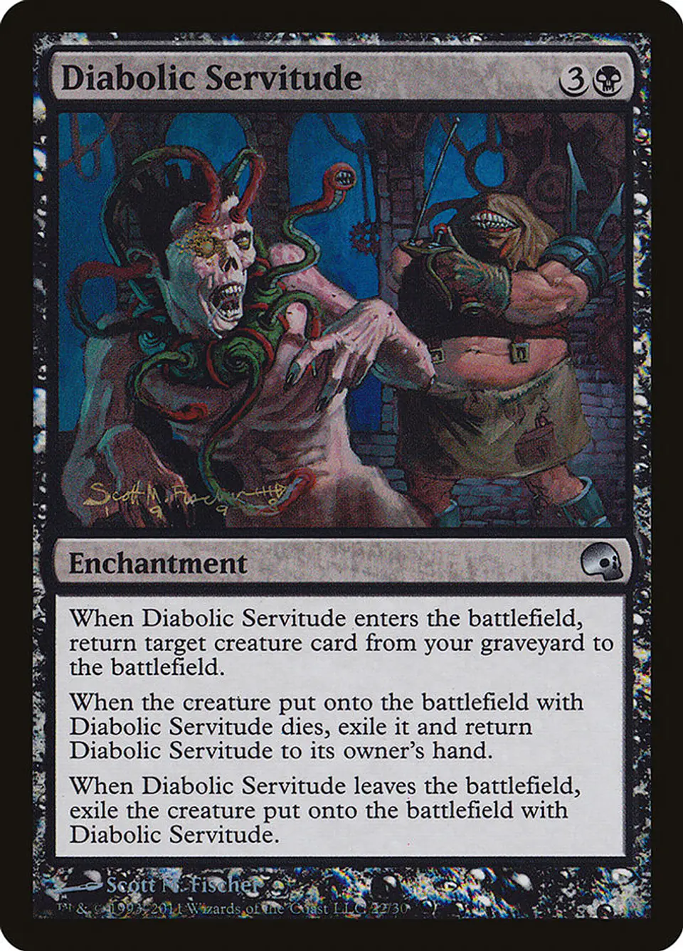 Diabolic Servitude (foil) | Inglés | EX | PD3 1