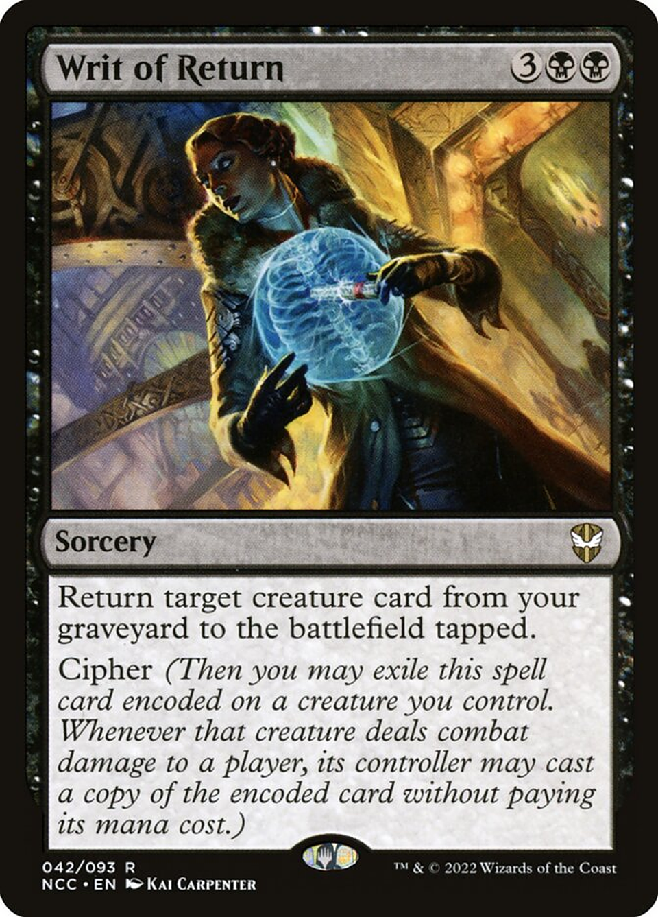 Writ of Return | Inglés | NM | NCC 1